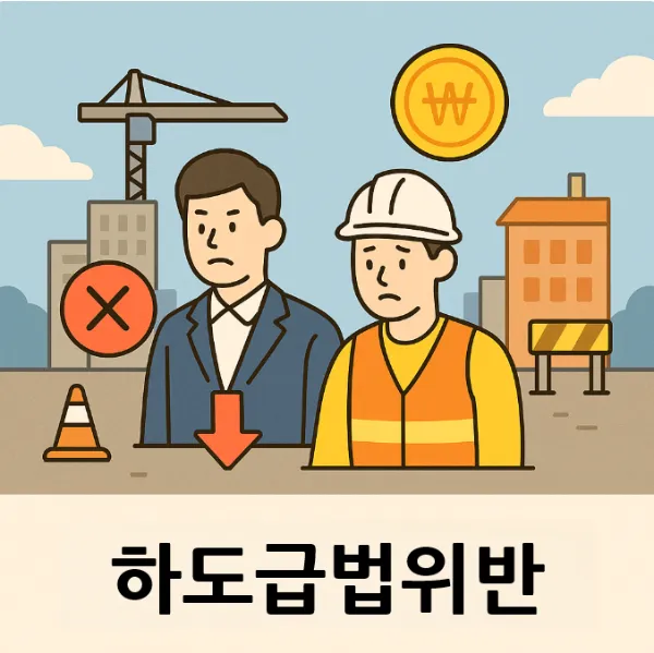 평택산재전문변호사, 하도급법위반